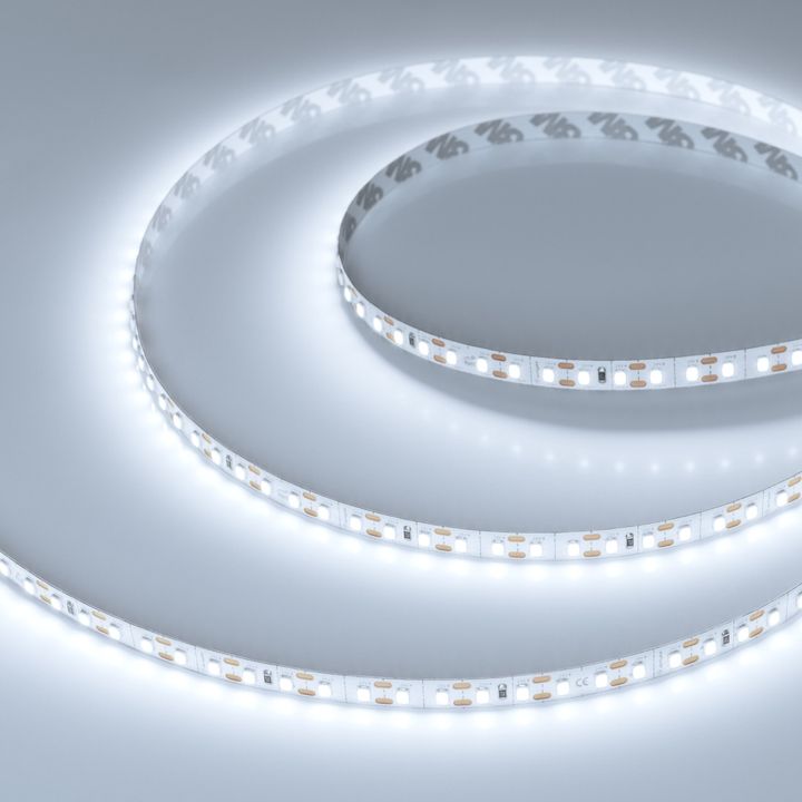 Светодиодная лента Arlight FC-A120-8mm 24V White6000-CX1 (10 W/m, IP20, 5m) 052792