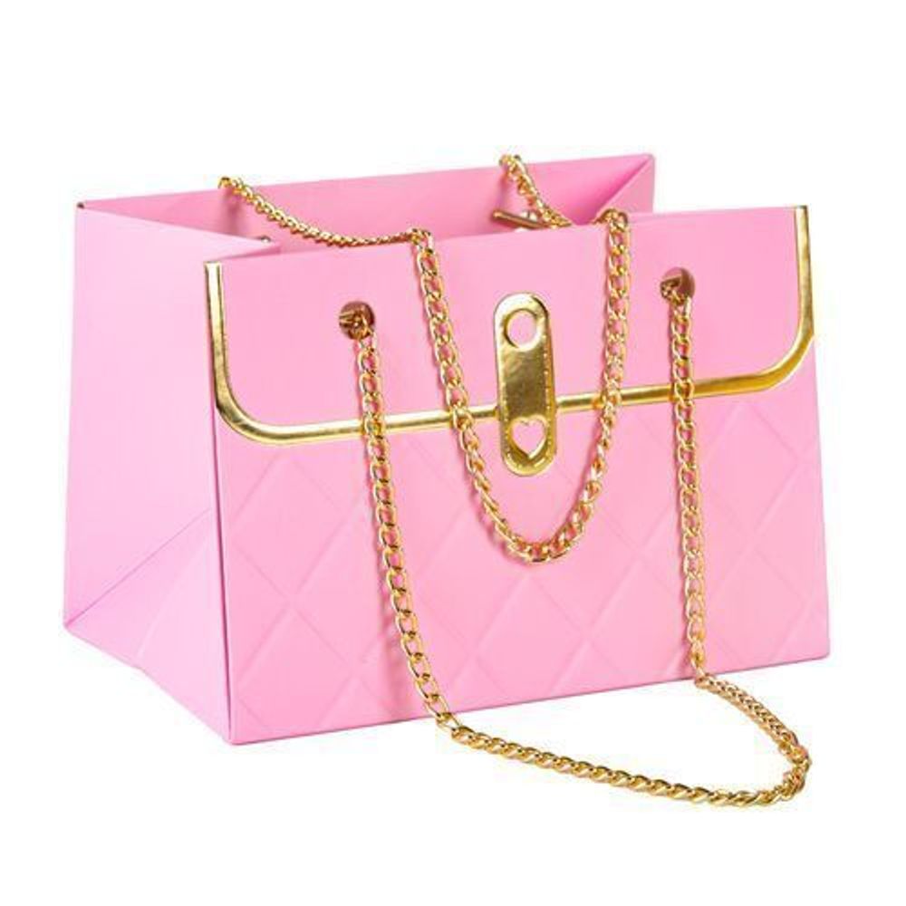 Пакет-сумка с цепочкой 15*10,5*10 МАДЖЕНТА