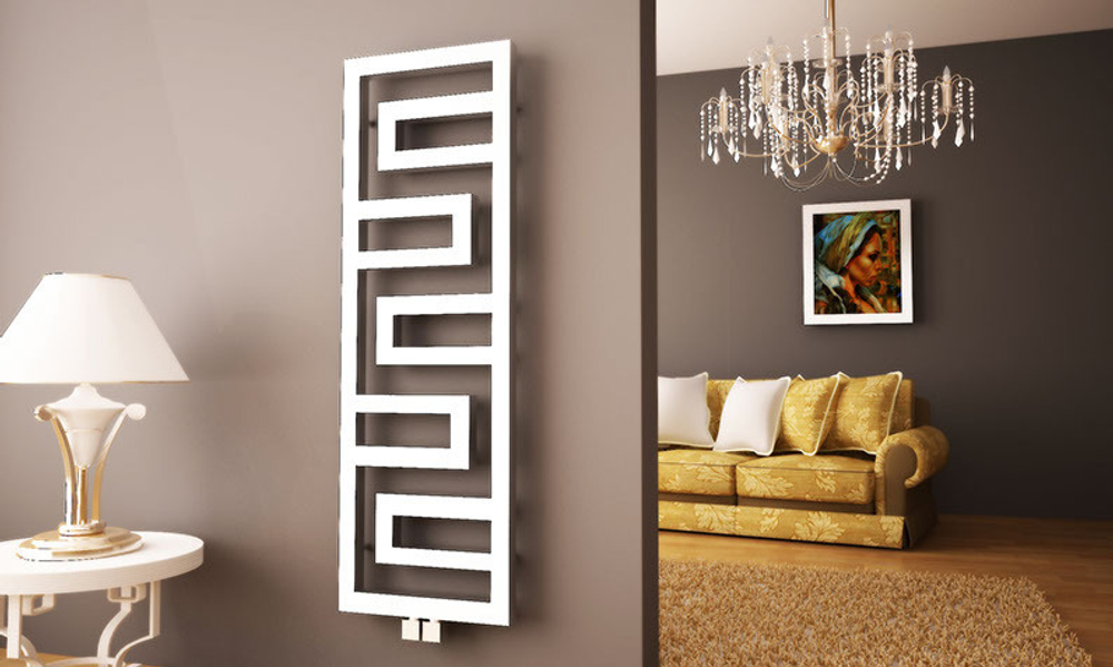 Quadro-8 Q8-145 140x50 (см) Дизайн радиатор водяной