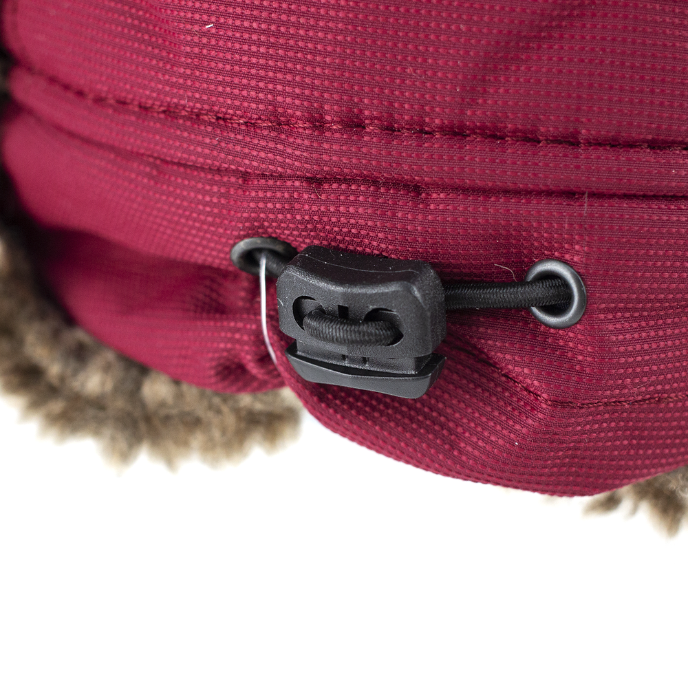 Кепка Extreal "Сити" с ушами, Барашек Коричневый, Мембрана, XL