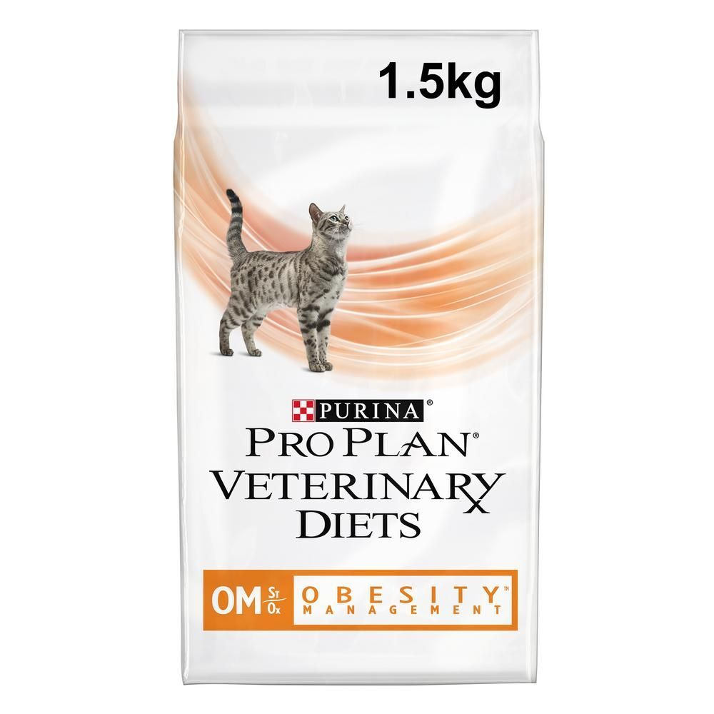 Purina Veterinary Diets 1,5кг Диетический корм для кошек при ожирении Obesity Management OM 12274499