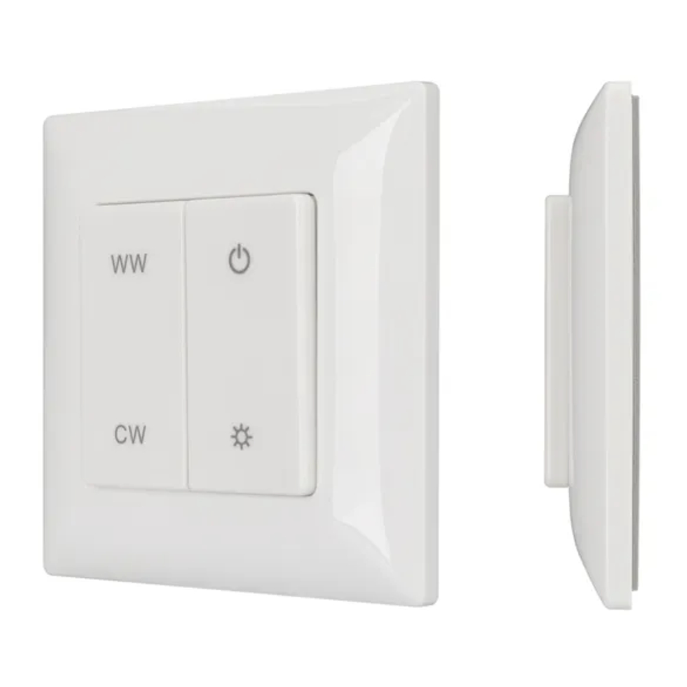 Панель SMART-P48-MIX-P-SUF (3V, 1 зона, Knob, 2.4G) (Arlight, Пластик) 028302