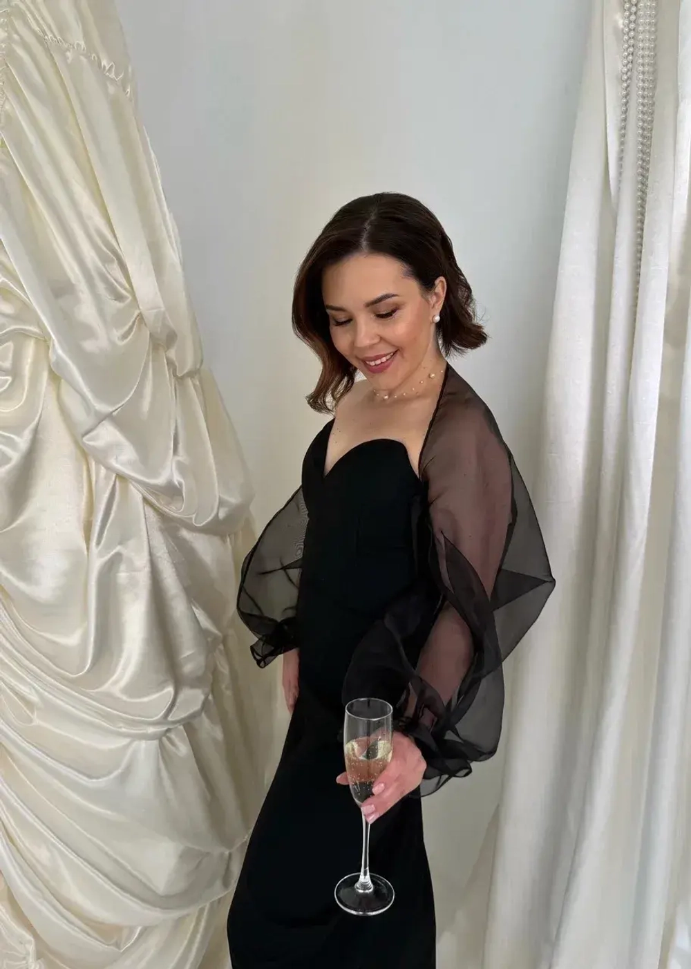 Болеро из органзы