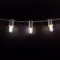 Мини Белт-лайт LTC 10 м., Патрон E14, провод белый ПВХ, шаг 10 см., 100 патронов, IP65, LTC (MBL10m/100L-8-1)