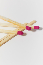 Спички QUARZ розовые