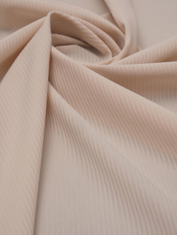 Микрофибра бельевая в рубчик матовая эластичная серебристый пион