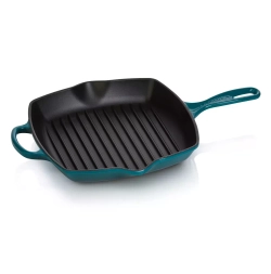 Le Creuset - Чугунная сковорода-гриль глубиной 26 см. / артикул   20183266420422  / GTIN 024147294153