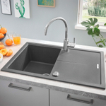 Кухонная мойка Grohe K400 78 31639AT0 Серый гранит