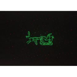 ENIOP-02 ЭРА Проектор Laser Дед Мороз мультирежим 2 цвета, 220V, IP44 | Проекторы