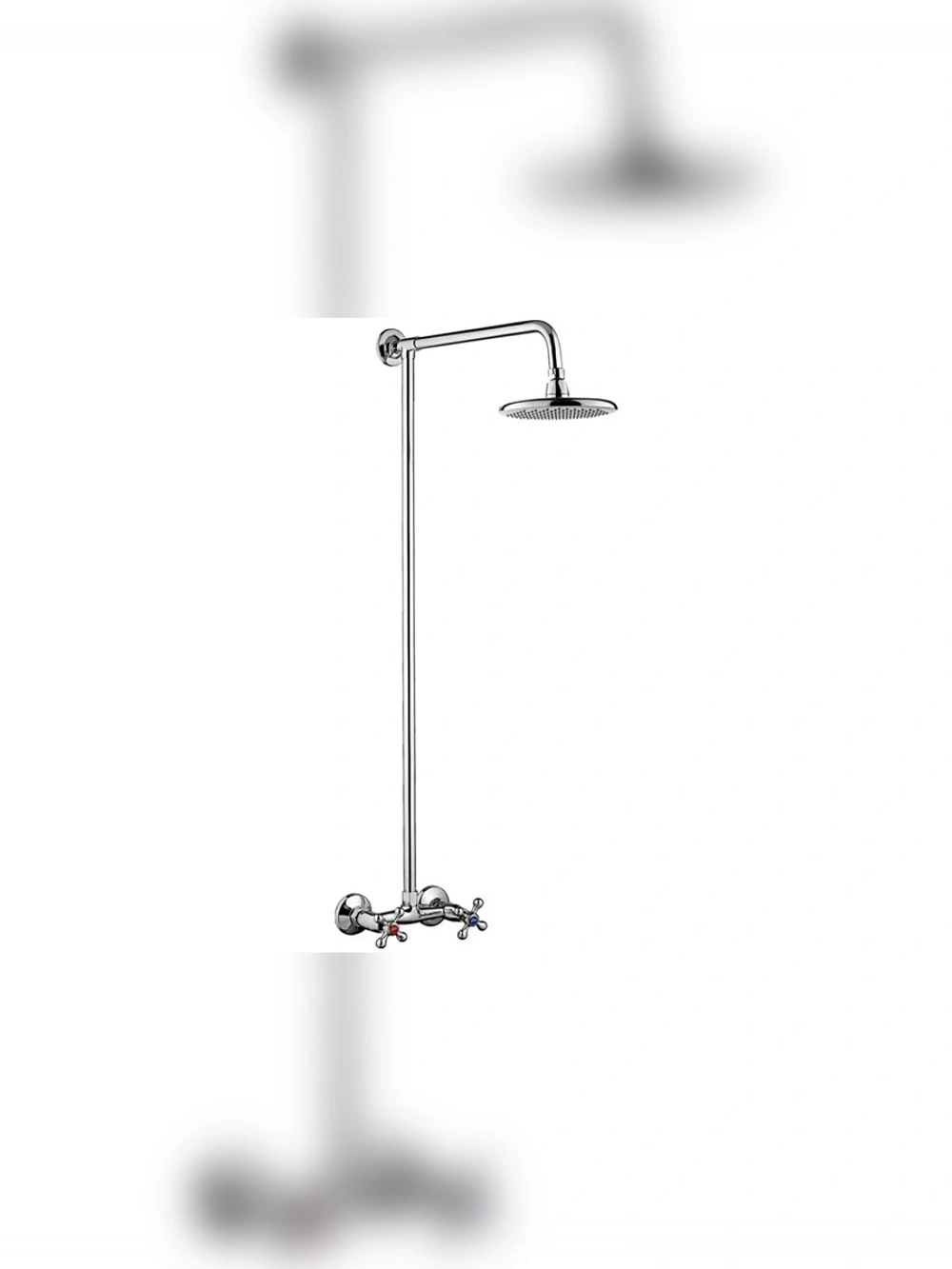 Душевая система со смесителем и тропическим душем без излива L2408