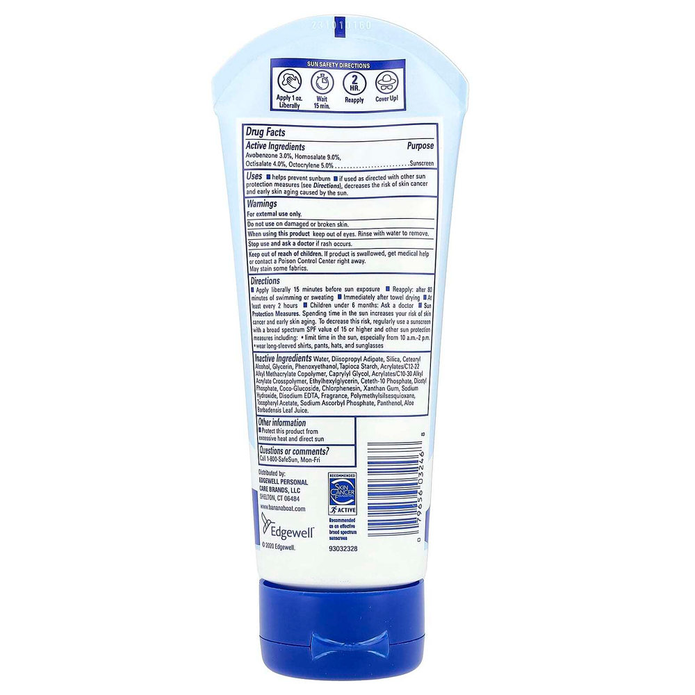 Banana Boat, Light As Air, солнцезащитный лосьон, SPF 50+, 177 мл (6 жидк. унц.)