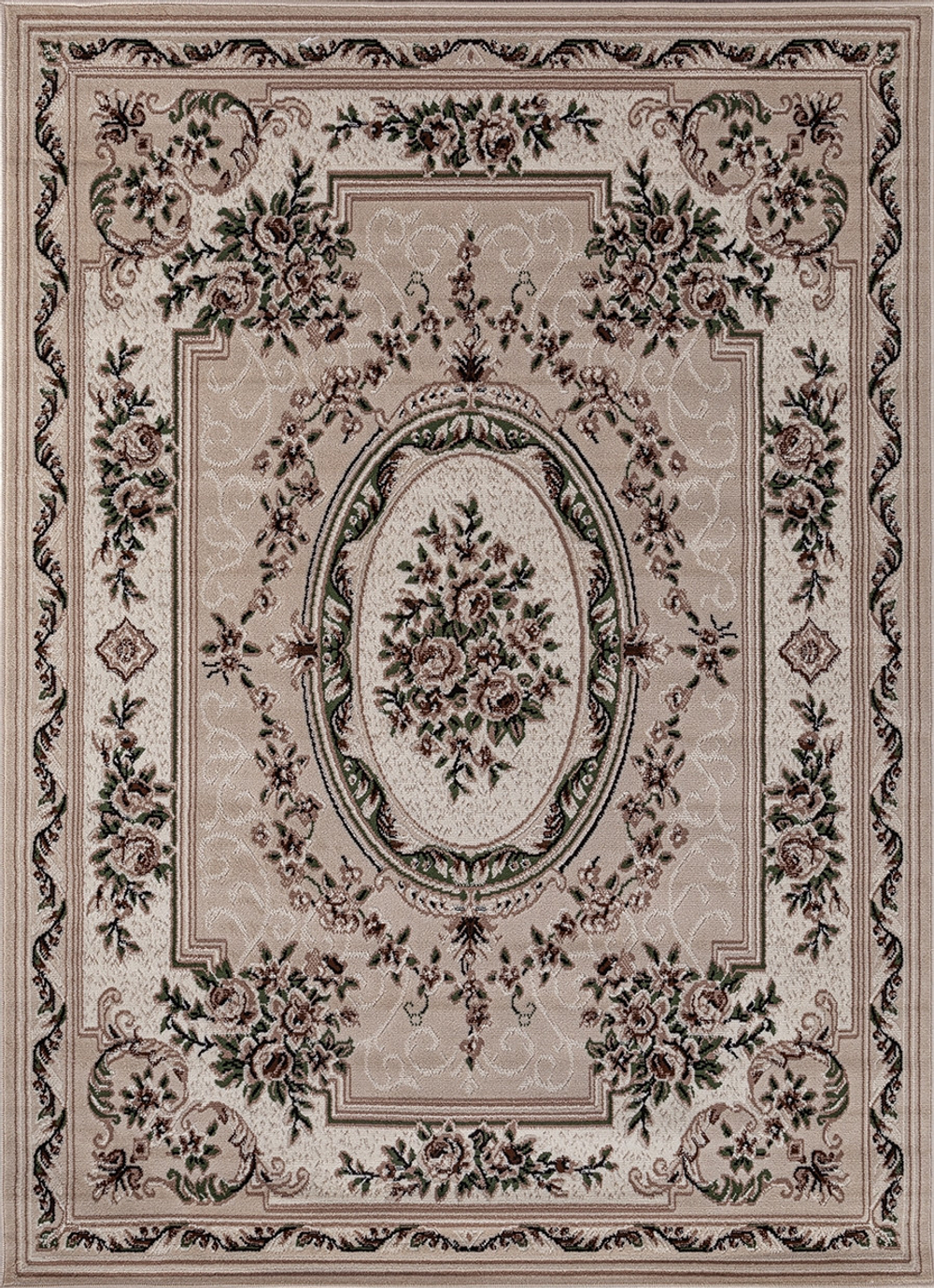 Ковер 5444 - BEIGE - Прямоугольник - коллекция GAVANA размер 60*110 см