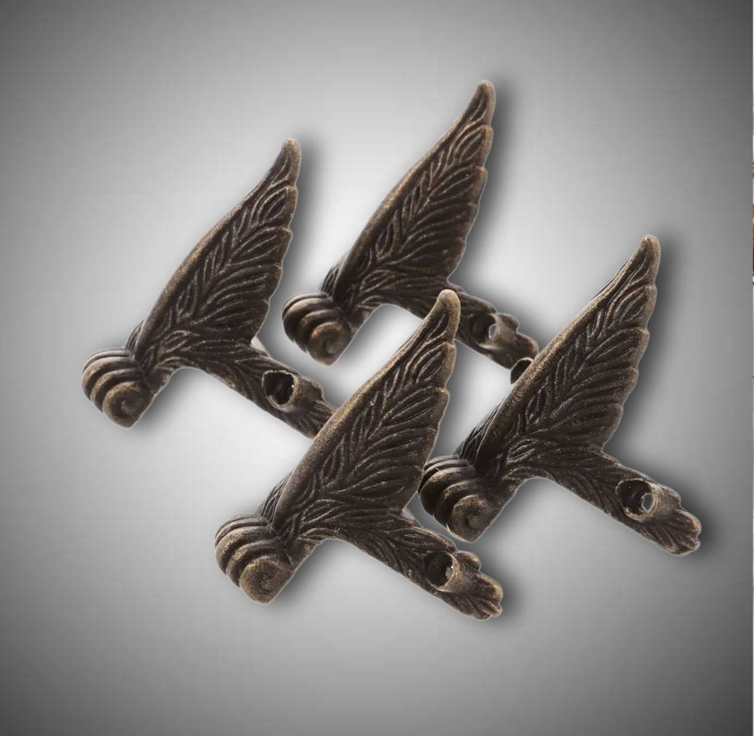 ножка для шкатулки C028-1 метал 40*50мм