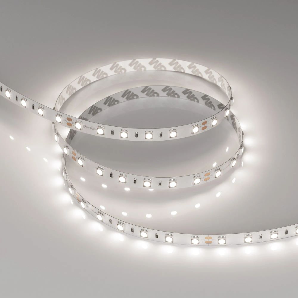 Светодиодная лента RT-B60-10mm 24V Day5000 CRI98 (14.4 W/m, IP20, 5060, 5m) (Arlight, Открытый) 021423(2)