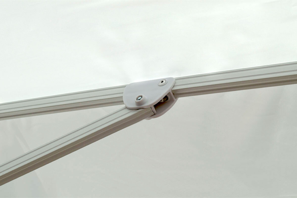 Зонт Gardeck "Севилья", 3х3м, белый, 3000х3000