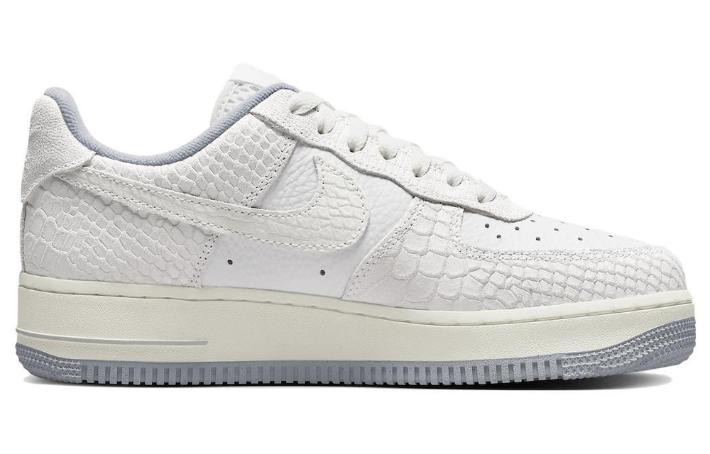 Кроссовки Nike Air Force 1 Low "White Python" (Женская размерная сетка)