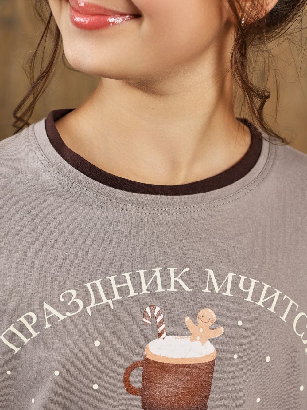 Костюм для девочки Твикс-1 Виотекс СЕРЫЙ