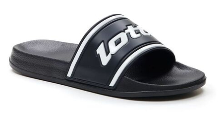 Сланцы Lotto Midway Slide - all black//all white