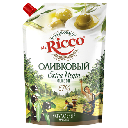 Майонез Mr.Ricco Оливковый 800 мл