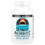 Source Naturals, Ultimate Ascorbate C™, 100 таблеток