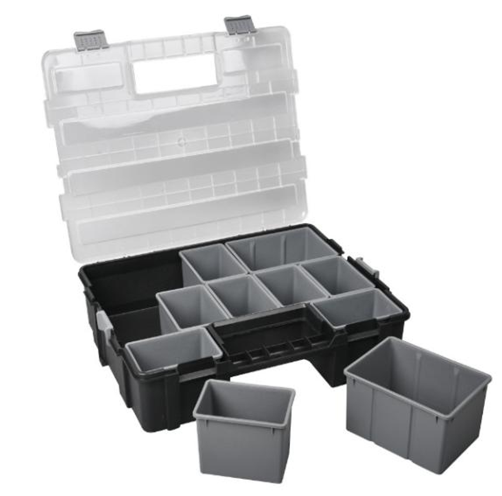 Heavy Duty Deep Parts Organizer (10 bins) (42x33x10.5cm)