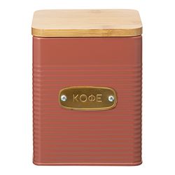 Банка для хранения кофе Irmel, 1,7 л, терракота