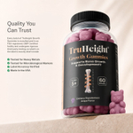 TruHeight, жевательные таблетки для роста, для детей от 5 лет, со вкусом винограда, 60 жевательных таблеток