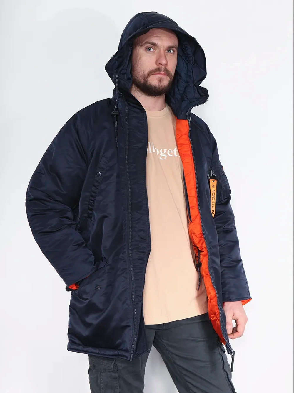 Husky City Nord Storm (синий - r.blue/orange)