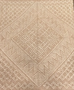 Оренбургский пуховый платок-паутинка А120-29 бежевый