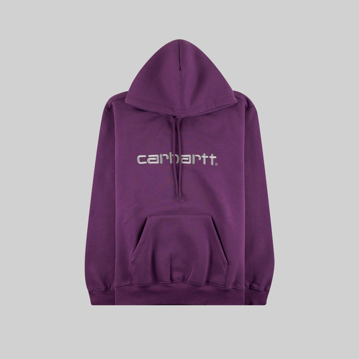 Толстовка мужская Carhartt WIP Hooded Sweatshirt артикул:I029419_violet - купить в магазине Дайс