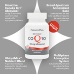 NaturesPlus, убихинол Beyond CoQ10®, 50 мг, 30 капсул
