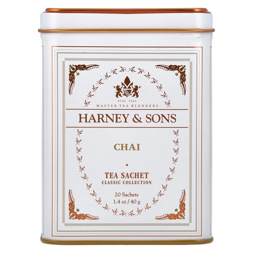 Harney & Sons, Classic Collection, чай с чаем, 20 пакетиков, 40 г (1,4 унции)