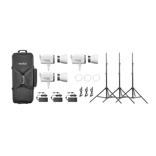 Комплект светодиодных осветителей Godox LITEMONS LA300Bi K3