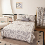 КПБ Сатин Aurora Veil AV008, Евро, наволочки 50-70 2 шт