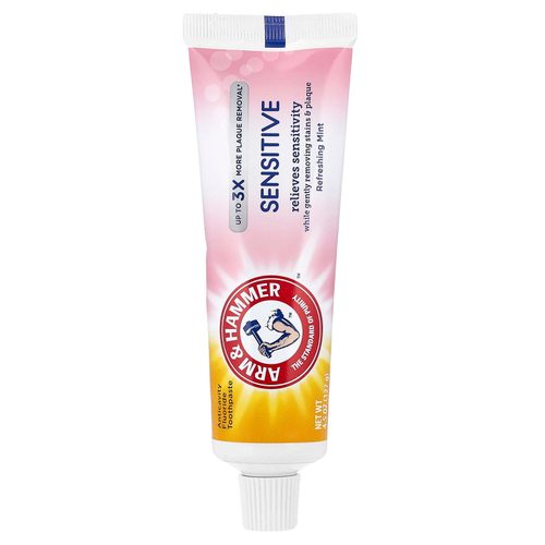 Arm & Hammer, Anticavity Fluoride Toothpaste, Sensitive, Refreshing Mint, 4.5 oz (127 g)