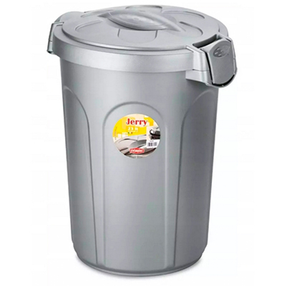 STEFANPLAST Контейнер Speedy 8л для корма 24x27x31см, Серебряный