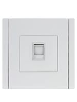 FORTE&PIANO Розетка компьютерная RJ45 кат.6 FP231 белый IEK