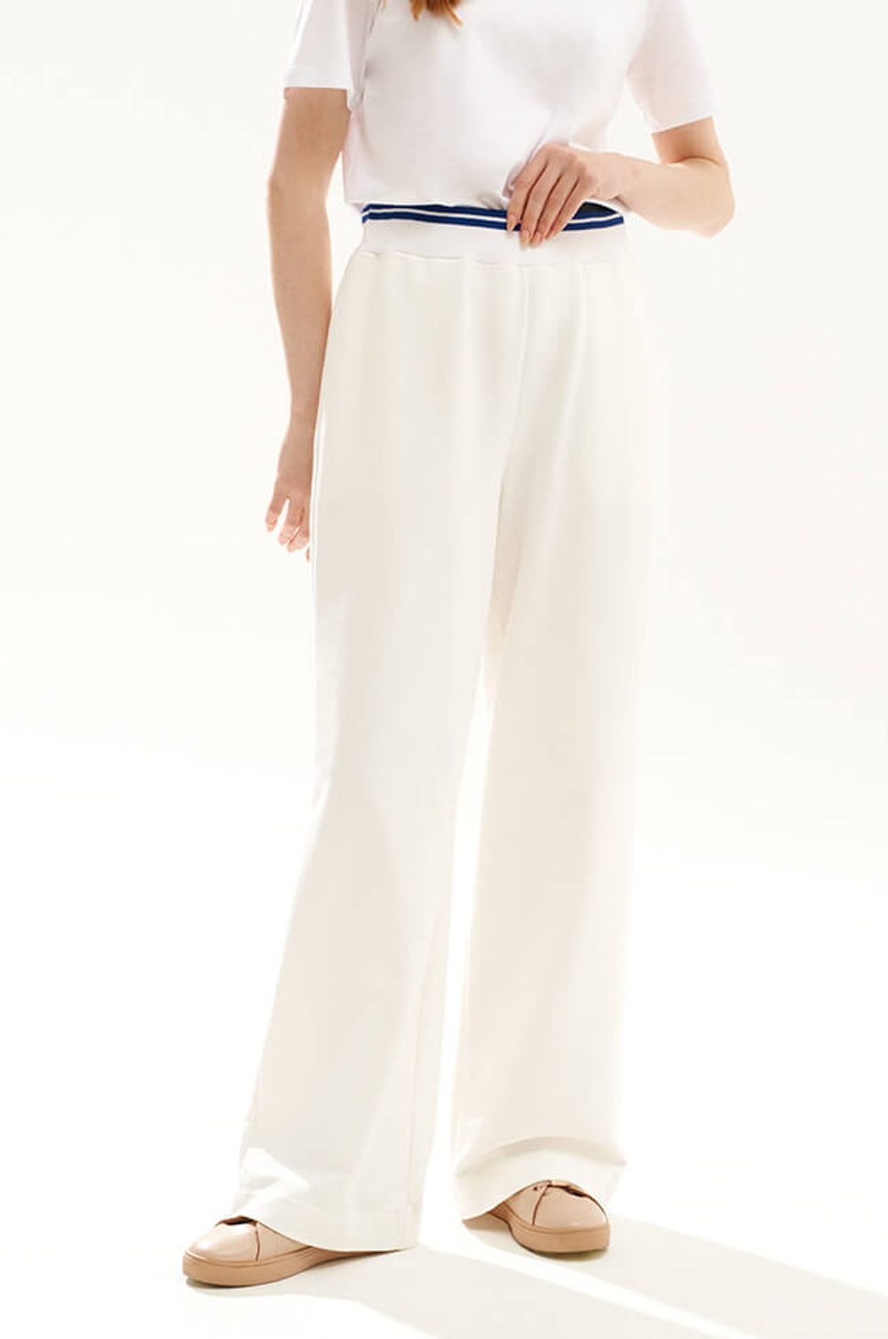 31282 Брюки женские (молочный)