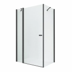 Душевой уголок NEW TRENDY NEW SOLEO BLACK K-0551 120x90 стекло прозрачное/профиль черный