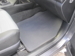 Автоковрики для Toyota RAV 4, 5- дверей. IV-поколение. Багажник с "докаткой". (2012-2019)