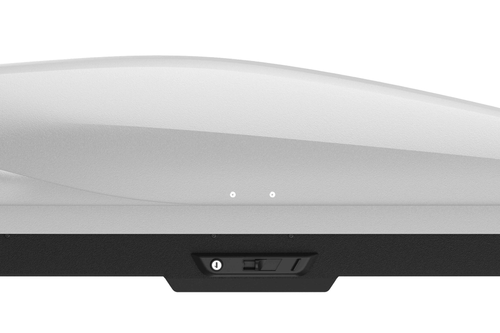 Автобокс на крышу LUX IRBIS 175 (450 литров) серый глянцевый