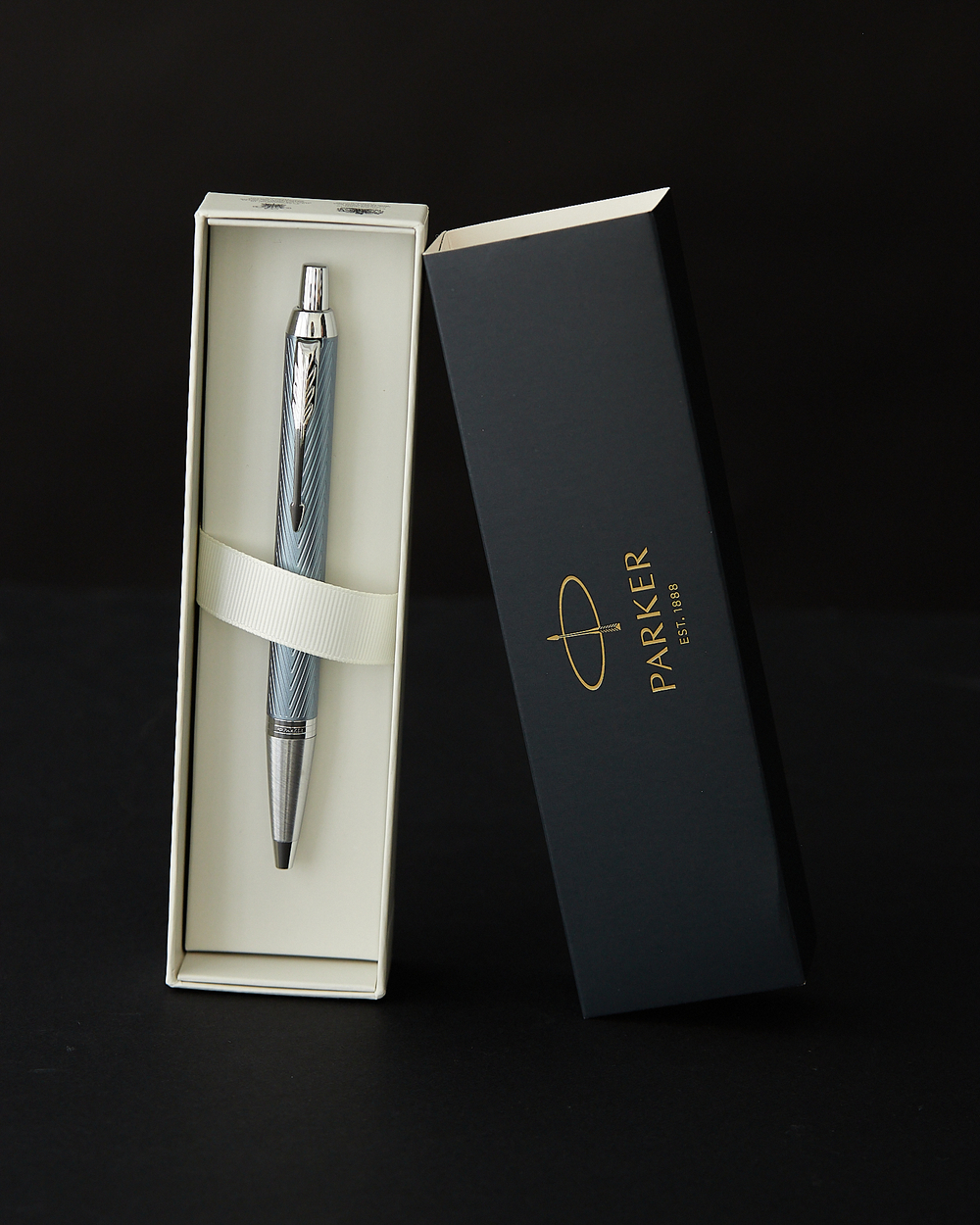 Ручка шариковая Parker IM Premium K318 Blue Grey CT M