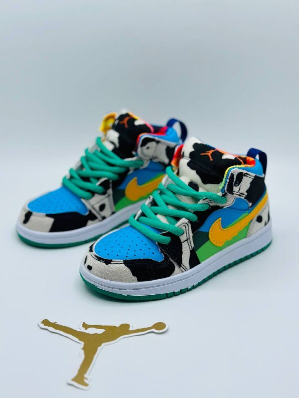 Детские уникальные кроссовки Nike Air Jordan