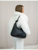 Сумка через плечо шоппер натуральная кожа