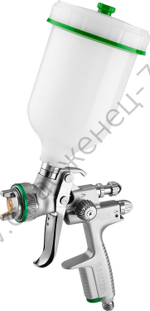KRAFTOOL JETA 1000, HVLP, 1.3 мм, пневматический краскопульт с верхним бачком (06559-1.3)