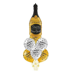 Композиция "Бутылка виски на Новый Год"