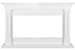 Каминокомплект Lyon  - Белый ( Ширина 1440 мм) с очагом Vision 42 LED