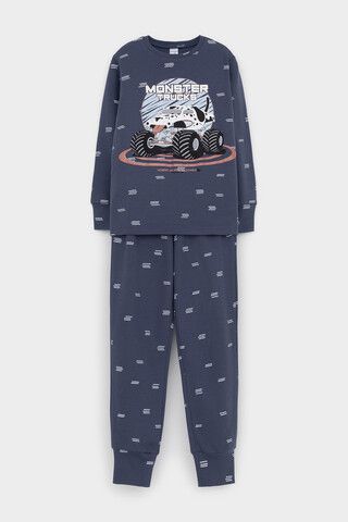 пижама  для мальчика  К 1621/стальной,штиль