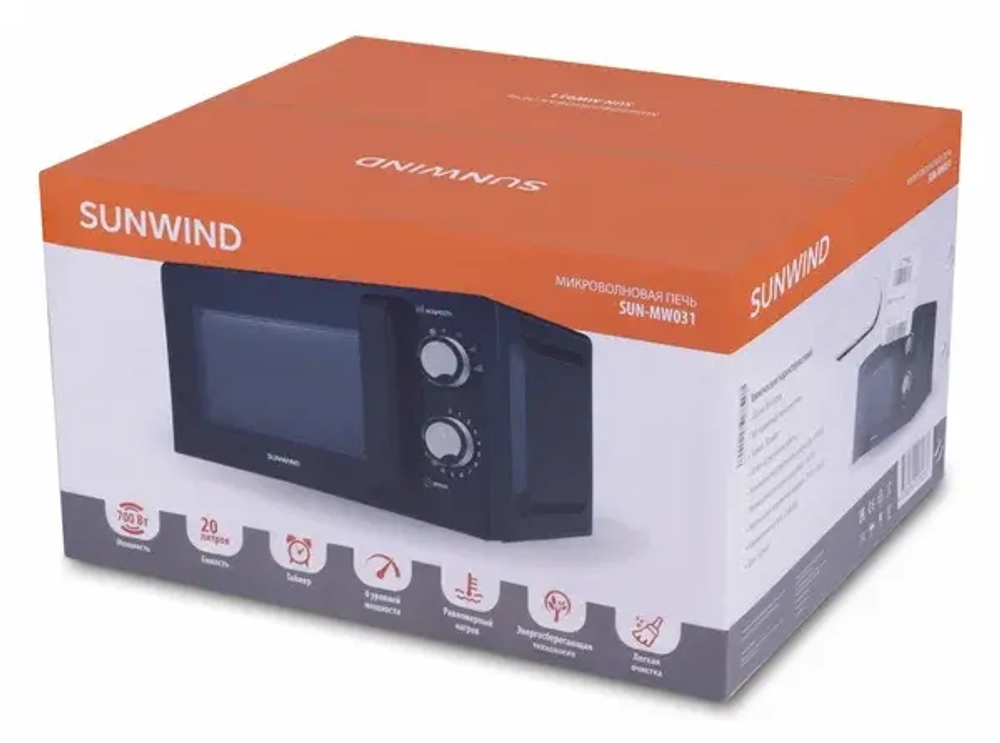 Микроволновая печь соло Sunwind SUN-MW031 (q)