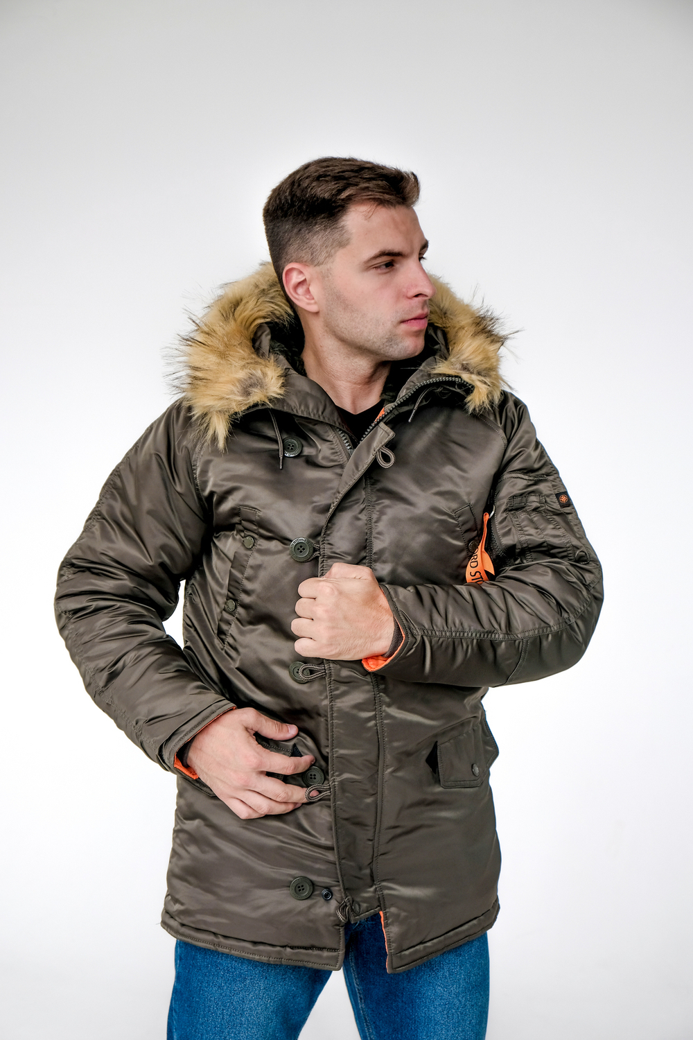 Парка флисовая N3b Husky19 Rep.Grey